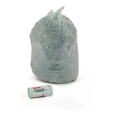 Sac poubelle compostable 10 L