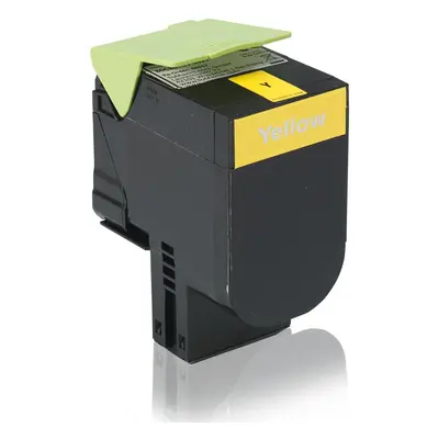 Alternative à Lexmark 80C20Y0 / 802Y Cartouche toner, jaune