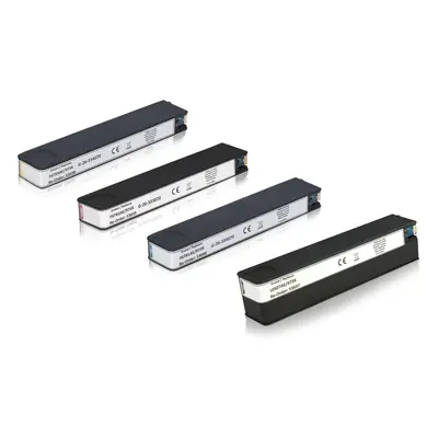 Multipack compatible avec HP L0S07AE / 973X contient 4x Cartouche d&#039;encre