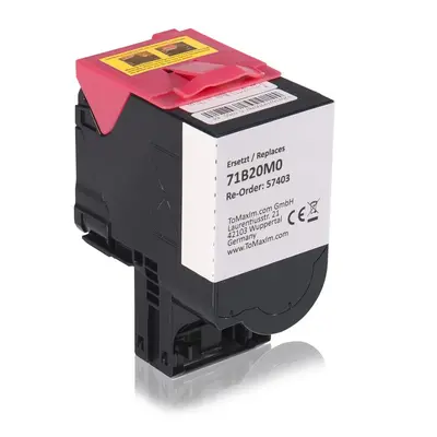 Alternative à Lexmark 71B20M0 Cartouche toner, magenta