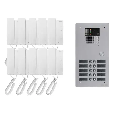 Kit interphone audio BUS G2P 10 appels - GKAG2P/210