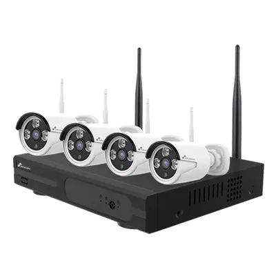 Kit vidéosurveillance WiFi 4 caméras IP 3MP