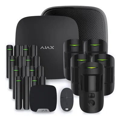 Alarme maison Ajax Hub 2 Plus Noir - Kit 6