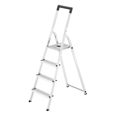 Escabeau domestique pliable en aluminium 4 marches ultra léger Hailo L40