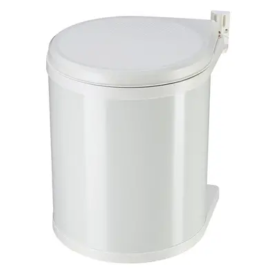 Poubelle de cuisine encastrable sous évier 15L Hailo Compact-Box M Coloris - Blanc