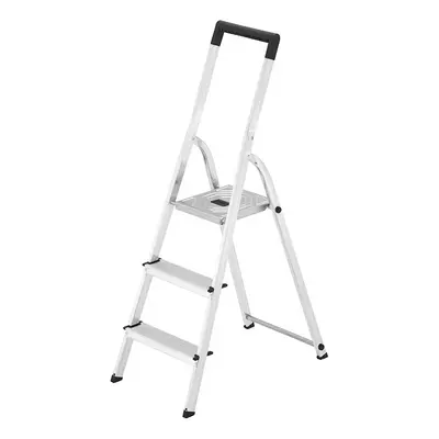 Escabeau domestique pliable en aluminium 3 marches ultra léger Hailo L40