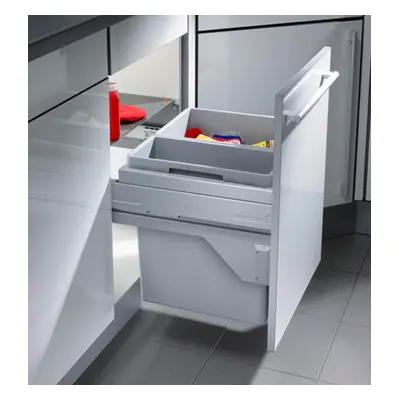 Poubelle de cuisine tri sélectif 2 bacs encastrable 49L (30+19) Hailo Euro Cargo S