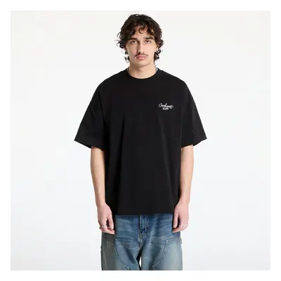 T-shirt Carhartt WIP S/S Signature Script T-Shirt UNISEX Black/ Wax