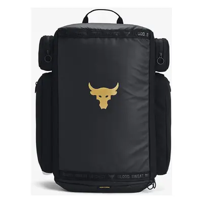 Sac à dos Under Armour Project Rock Duffle Backpack Black/ Black/ Metallic Gold