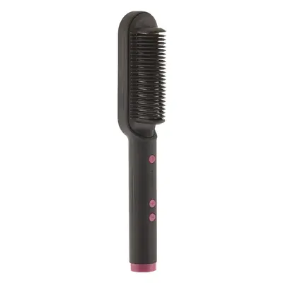 Brosse lissante en céramique - Cheveux - Noir