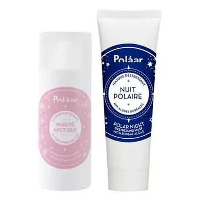 Masque régénérant de nuit  & poudre exfoliante - Pureté arctique & Nuit polaire - Visage