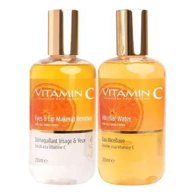 Démaquillant & eau micellaire purifiante - Vitamine C - Visage & yeux - 2 x 250 ml