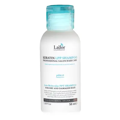 La'Dor - Shampoing réparateur - Kératine - Cheveux abimés - 50 ml