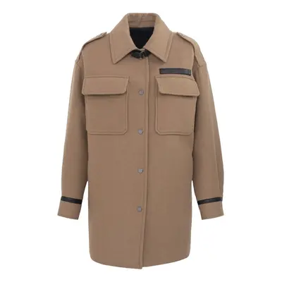 Manteau en laine Camel - IKKS