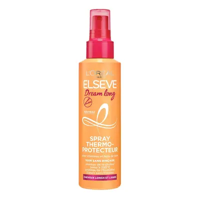 Spray capillaire thermoprotecteur Dream Long - Huile de ricin et vitamines - Cheveux longs et li