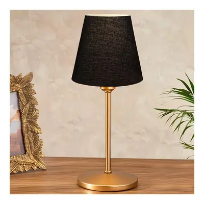 Lampe à poser Ayd - Noir et doré