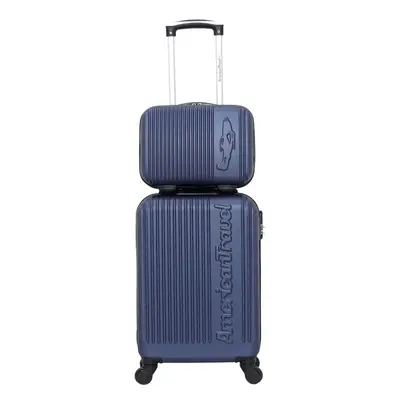 Valise cabine (S) et vanity Nashville-H Bleu marine