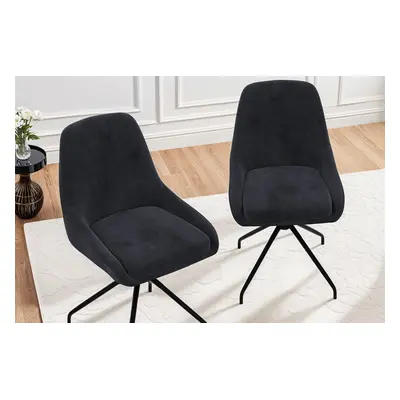 2 chaises Olivia - Gris