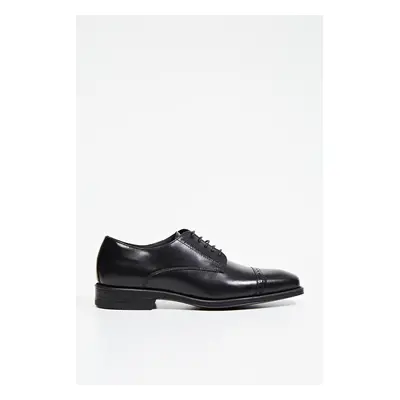 Derbies en cuir - Noir