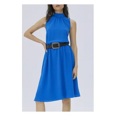 Robe midi  Bleu - IKKS