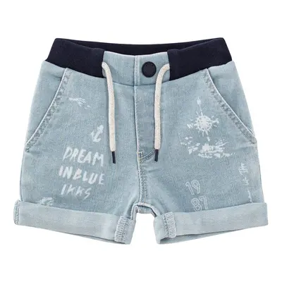 Short en jean et coton biologique Bleu clair - IKKS Junior