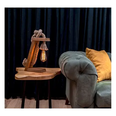 Lampe à poser en bois d'épicéa KN13 Naturel