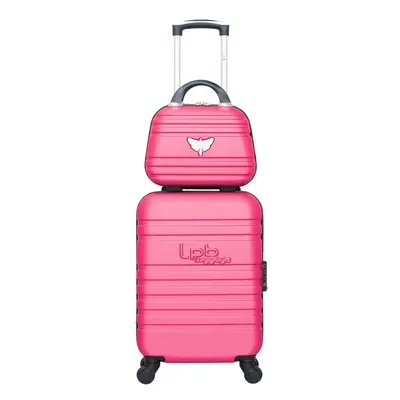 Valise cabine et vanity Aurélia-H  Fuchsia