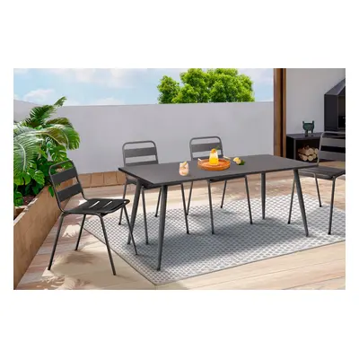 Table de jardin - Anthracite