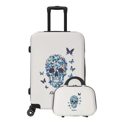 Valise grand volume et vanity Serenity - Blanc