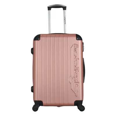 Valise grand volume Budapest (L) Doré rose