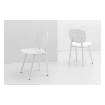 2 chaises Paddle - Blanc