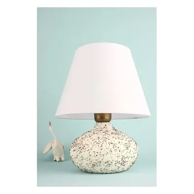 Lampe à poser en céramique - Blanc