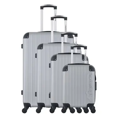 Set de 4 valises Budapest-M (XS/S/M/L) Gris