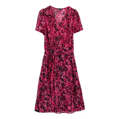 Robe patineuse Noir et fuchsia - IKKS