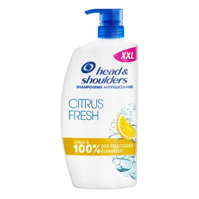 2 x Shampoing Antipelliculaire Citrus Fresh - 1 l - Head & Shoulders