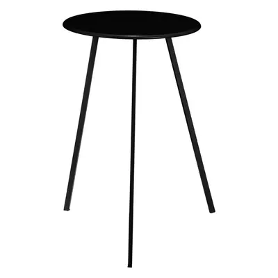 Mica Decorations Table d'appoint d'extérieur Seatle - H58 x Ø38 cm - Métal - Noir