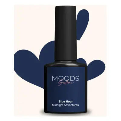 Moods Gellac 302 Blue Hour - Vernis en gel - Bleu nuit - 15ML