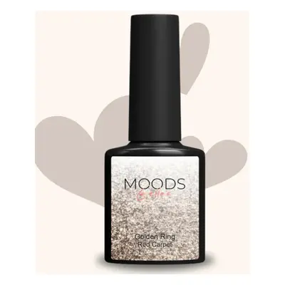 Moods Gellac 502 Golden Ring - Or pailleté - 15ML