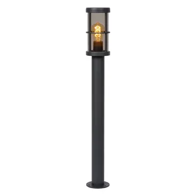 Lucide NAVI - Lampe sur pied - Ø 12 cm - 1xE27 - IP54 - Anthracite