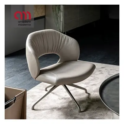 Chaise Miranda Lounge Cattelan Italia pivotante