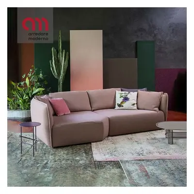 Canapé Chamfer Moroso d'angle avec chaise longue