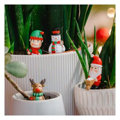 Lot de figurines de Noël pour plantes, Cadeaux rigolos, Cadeau, Idée cadeau