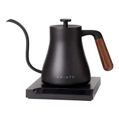 Bouilloire électrique CHiATO flowPLAY Gooseneck, 0.6 l – noir