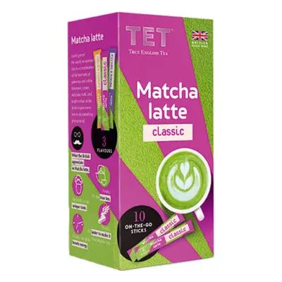 Boisson instantanée au thé True English Tea Matcha Latte Classic, pcs.