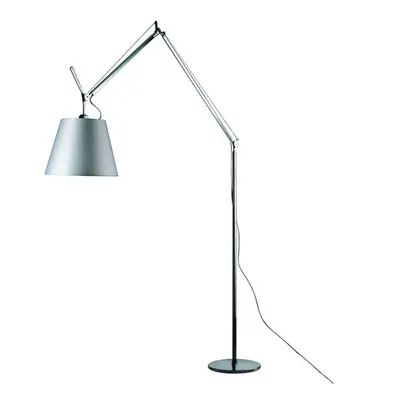 Artemide - Tolomeo Mega Lampadaire avec Variateur Ø320 Gris Satin/Aluminium