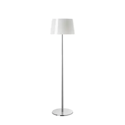 Foscarini - Lumiere Lampadaire Aluminium/Blanc