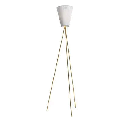 Northern - Oslo Wood Lampadaire Or/Blanc