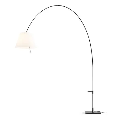 Luceplan - Lady Costanza Lampadaire avec Variateur Blanc/Noir