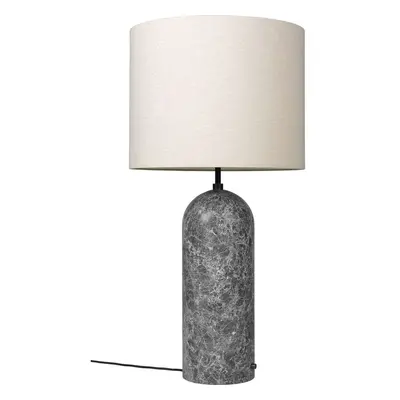 GUBI - Gravity Low Lampadaire Grey Marble/Canvas