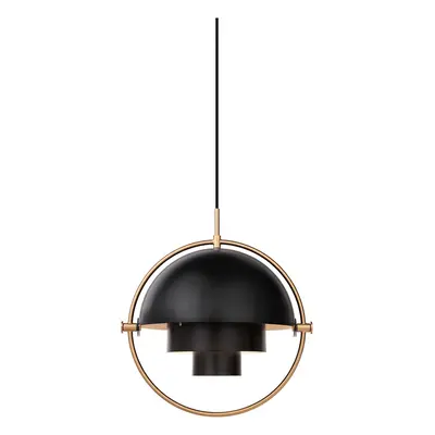 GUBI - Multi-Lite Suspension Ø36 Laiton/Noir Antracit